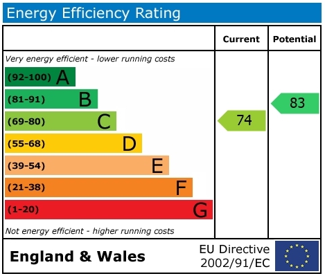EPC Graph for Papist Way, Cholsey